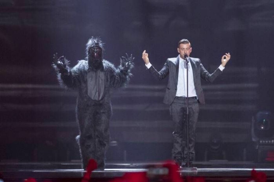 Italiens Francesco Gabbani.