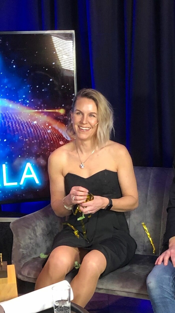Sara Grönvall vann pris för att ha utfört årets idrottsprestation för året 2021 enligt Norrtälje tidning.