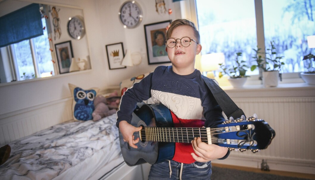 Gabriel lever ett vanligt liv, precis som vilket barn som helst. Gabriel