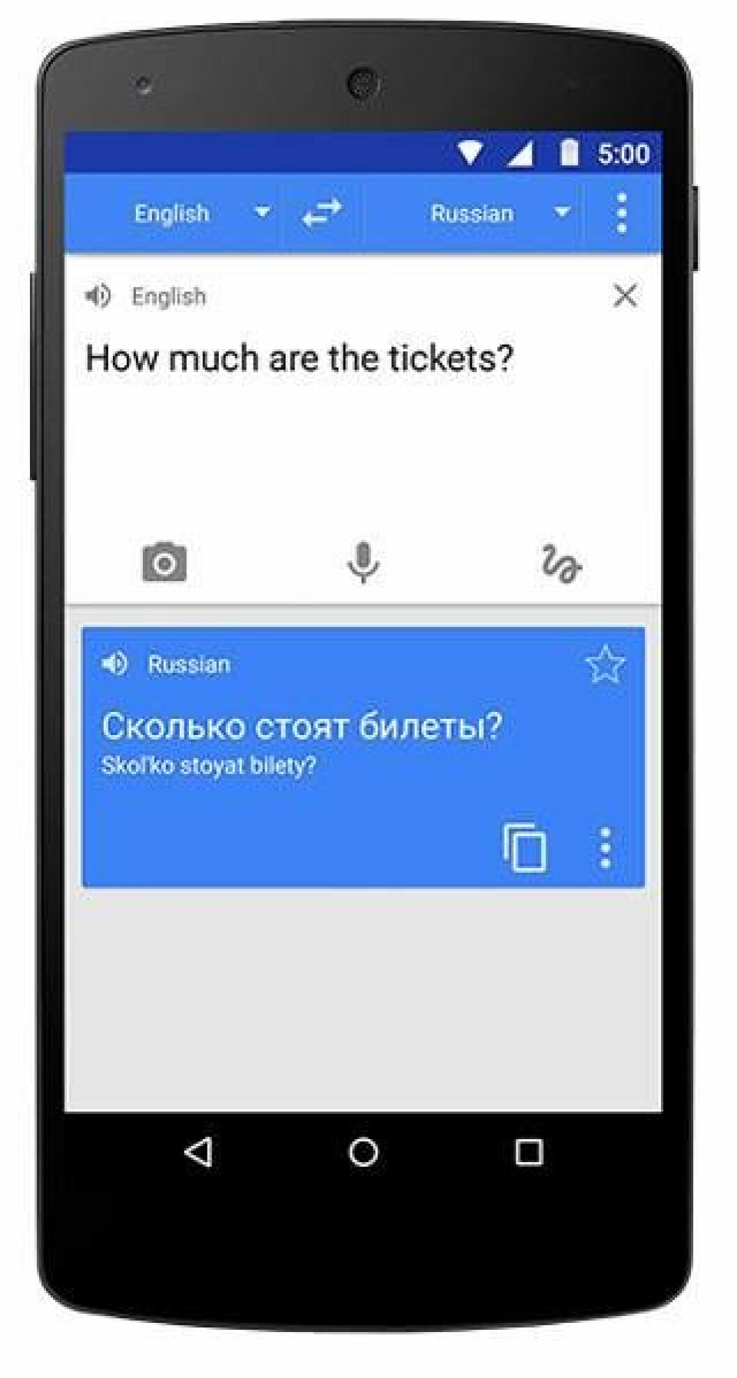 Google Translate för det enkelt för dig att göra dig förstådd.