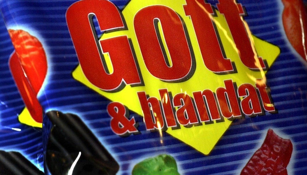 En påse med Gott och blandat.