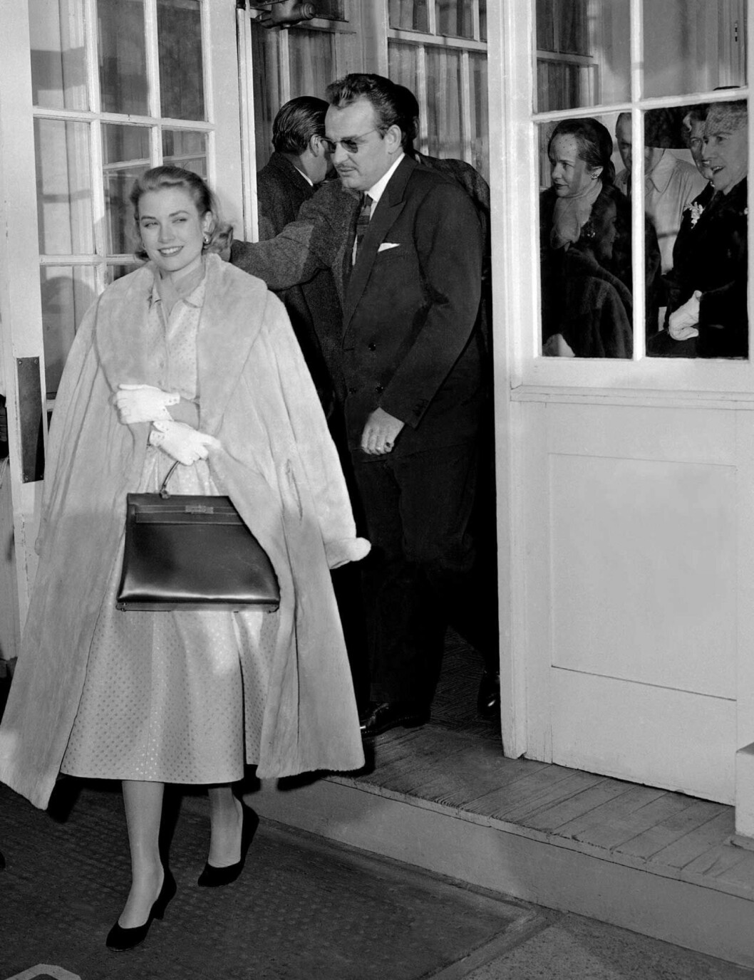 Grace Kelly och Furst Rainier.