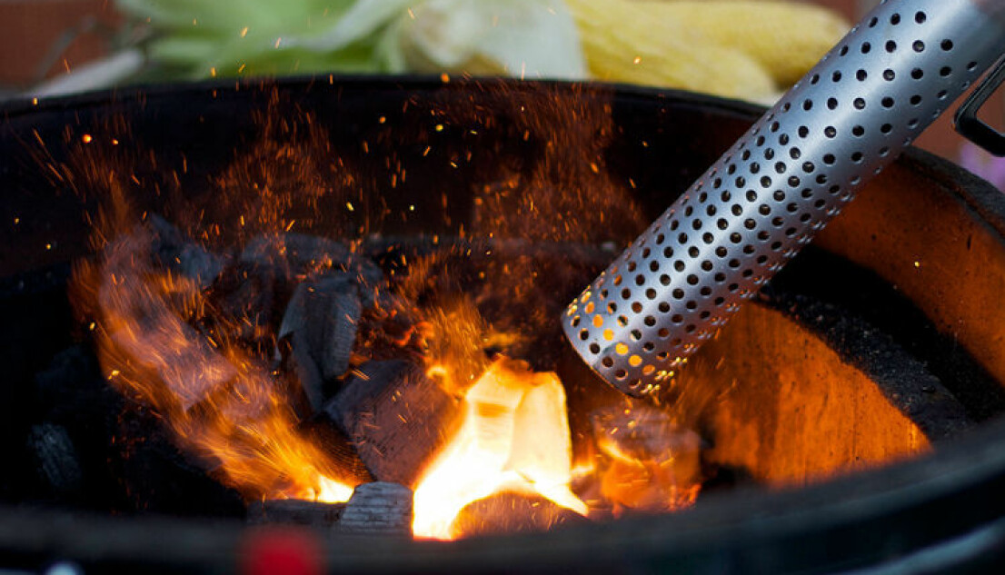Grilltändare som tänder grillen utan tändvätska.