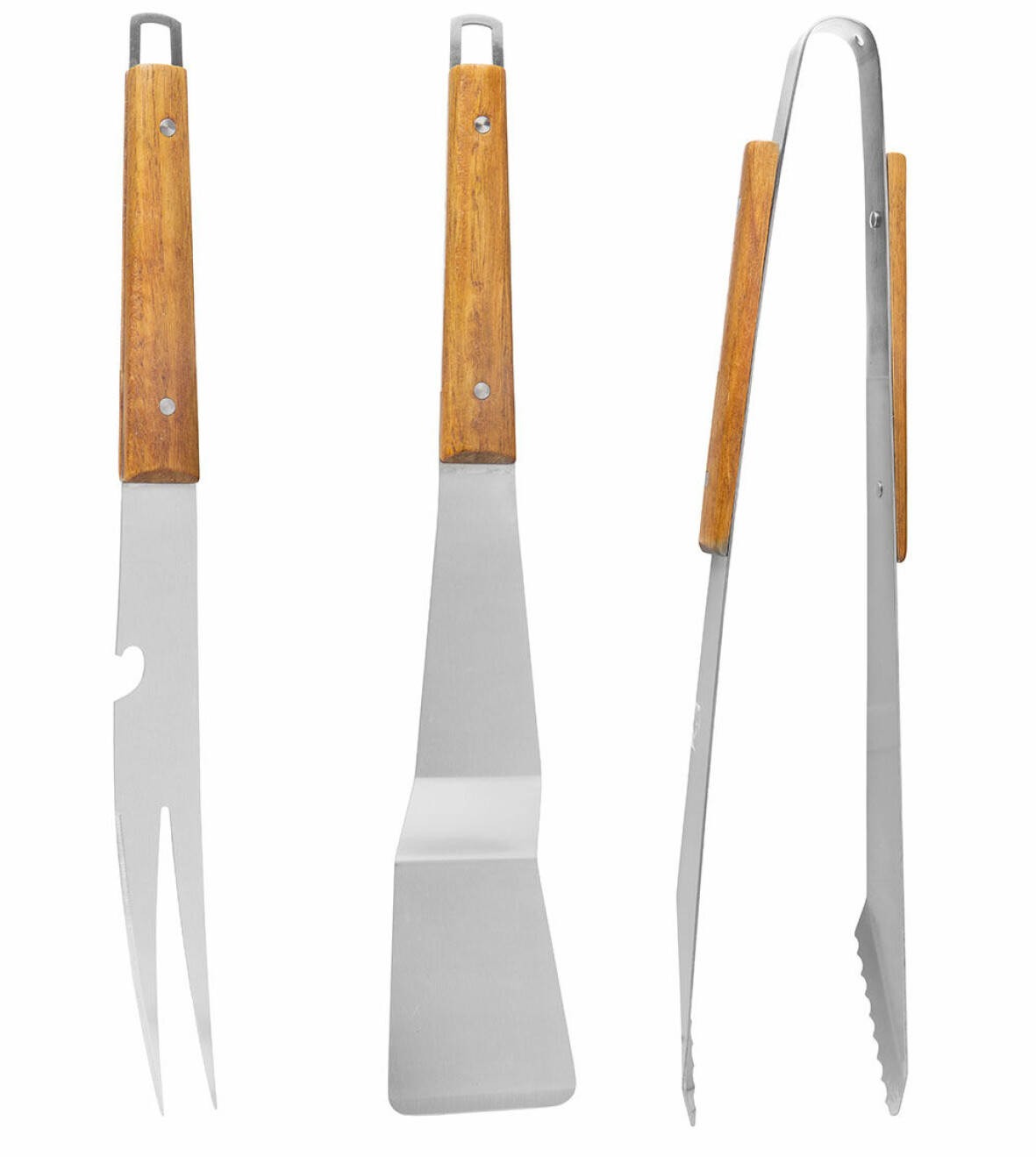 Grillverktyg, set om 3.