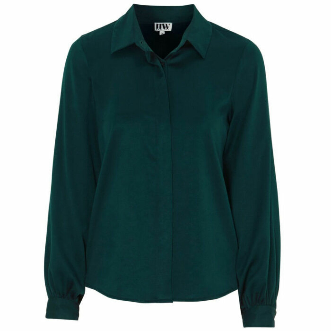 Grön blus med lyster från Make Way