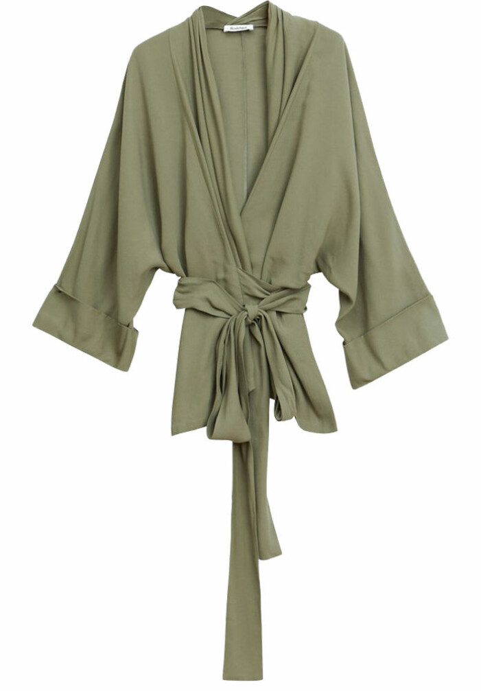 grön kimono från rodebjer