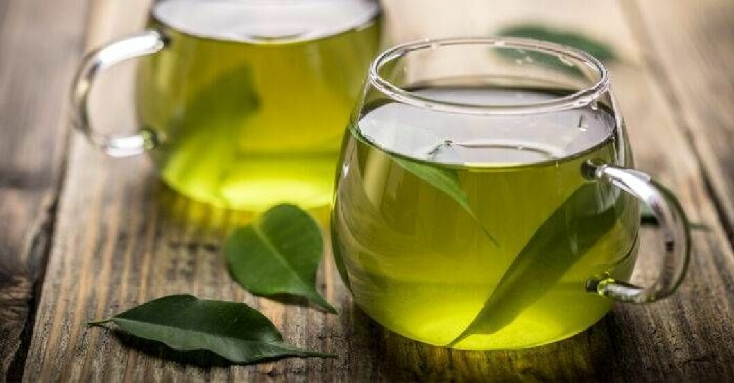 Grönt te innehåller flera bra ingredienser. Grönt te kan vara bra för huden