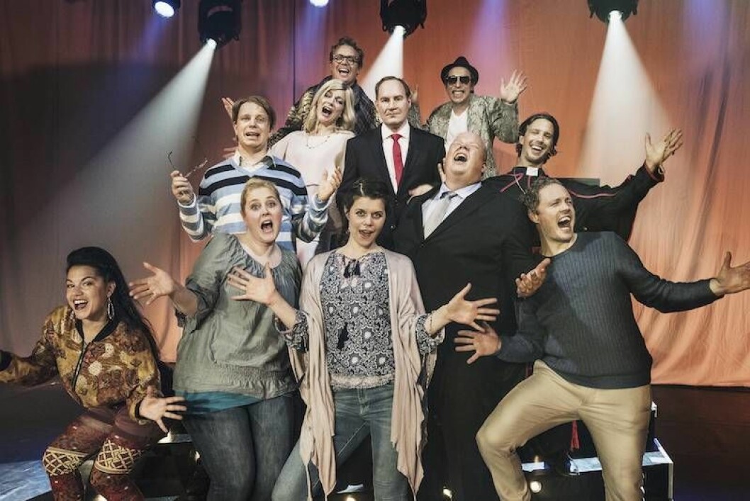 Grotescogänget vann förra året europeiska tv-priset Guldrosen. De fick också Barncancergalans svenska humorpris för Årets humorprogram. Alla medlemmar i humorgruppen Grotesco.
