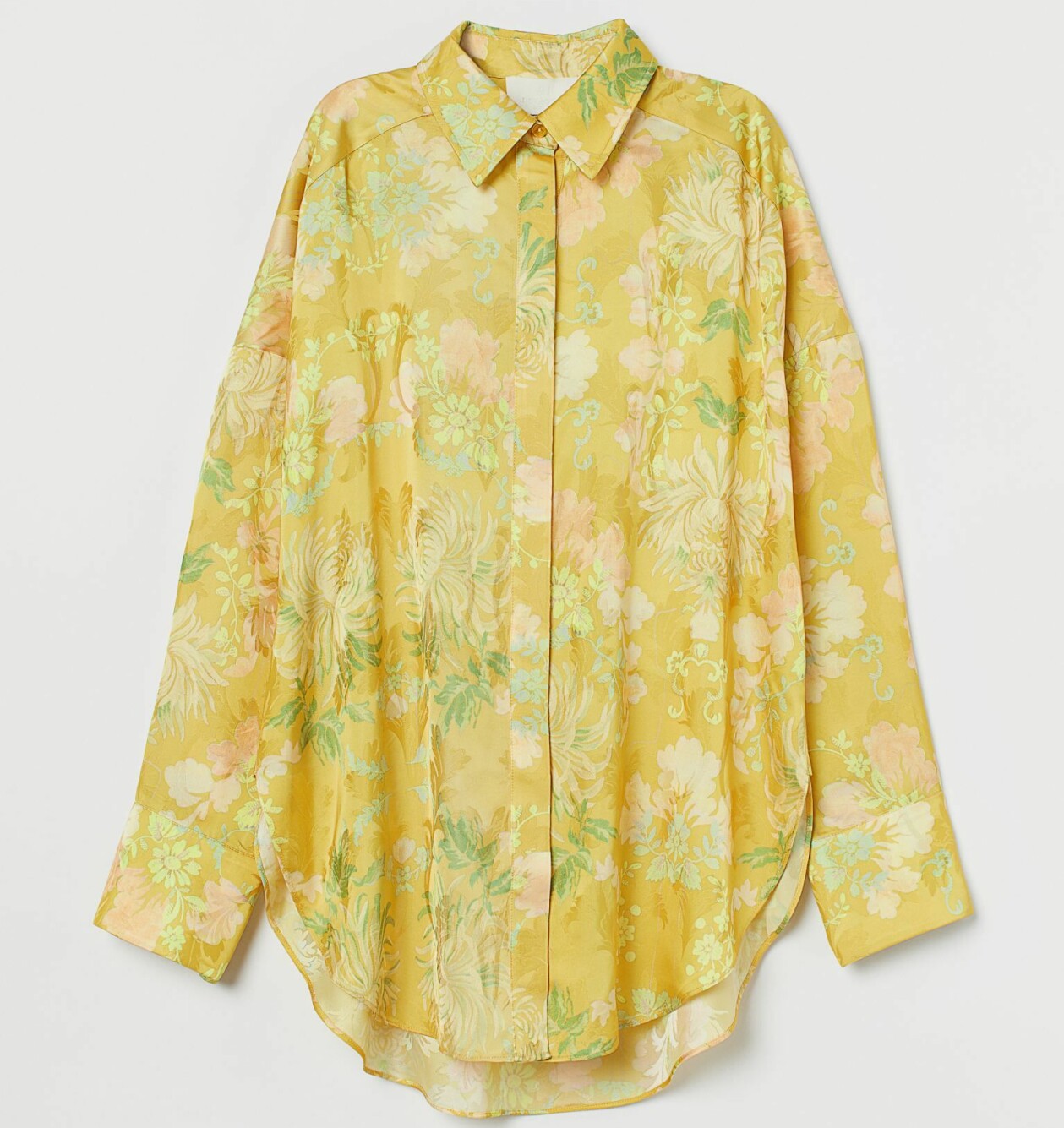Gul skjorta/blus från H&M.