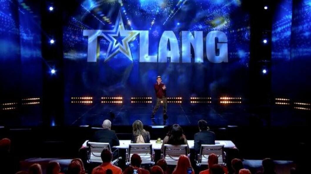 Gustav Wigelius i Talang 2018