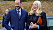 Bilden visar kronprins Haakon och kronprinsessan Mette-Marit av Norge