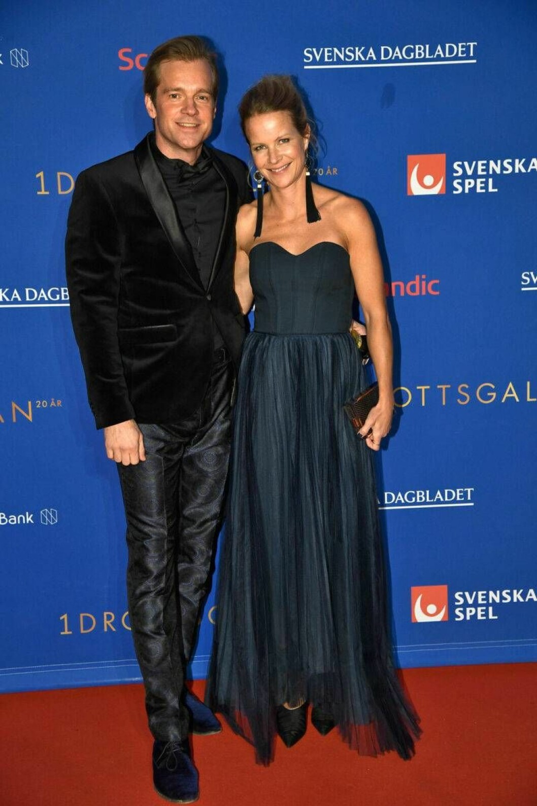 Röda mattan, Henrik Johnsson och Malin Baryard 