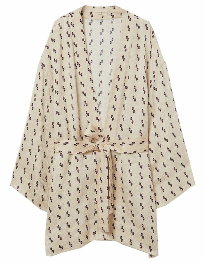 mönstrad kimono från H&M