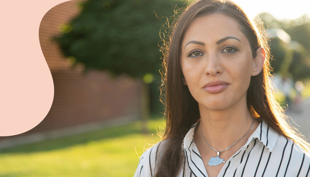 Humaira Ahmadzai Tahir i Staffanstorp oroar sig för släktingarna som finns kvar i hemlandet Afghanistan.