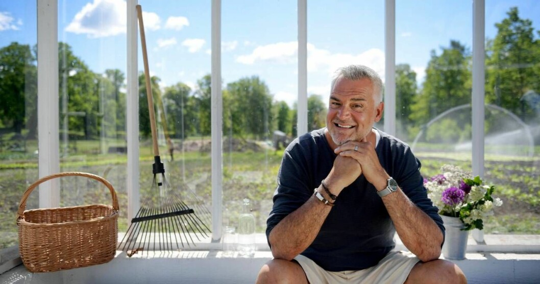 I Sommar med Ernst 2019 renoverar Ernst Kirchsteiger en bondgård på Österlen. Foto: Janerik Henriksson/TT I Sommar med Ernst 2019 renoverar Ernst Kirchsteiger en bondgård på Österlen.