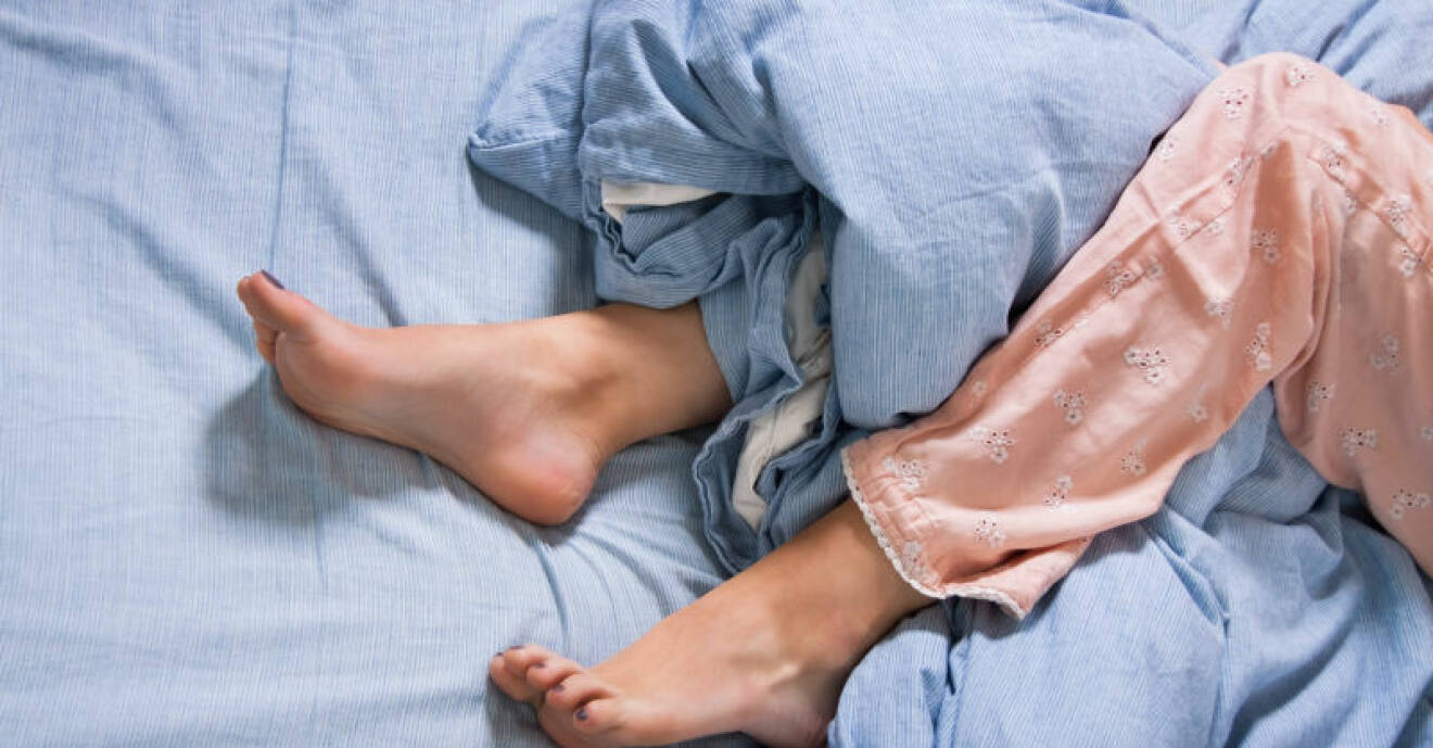 restless legs i sängen