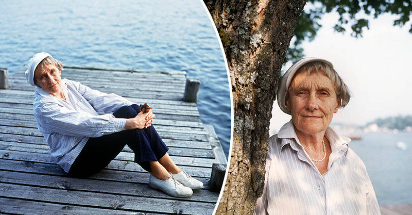 Hela Sveriges favoritförfattare Astrid Lindgren.