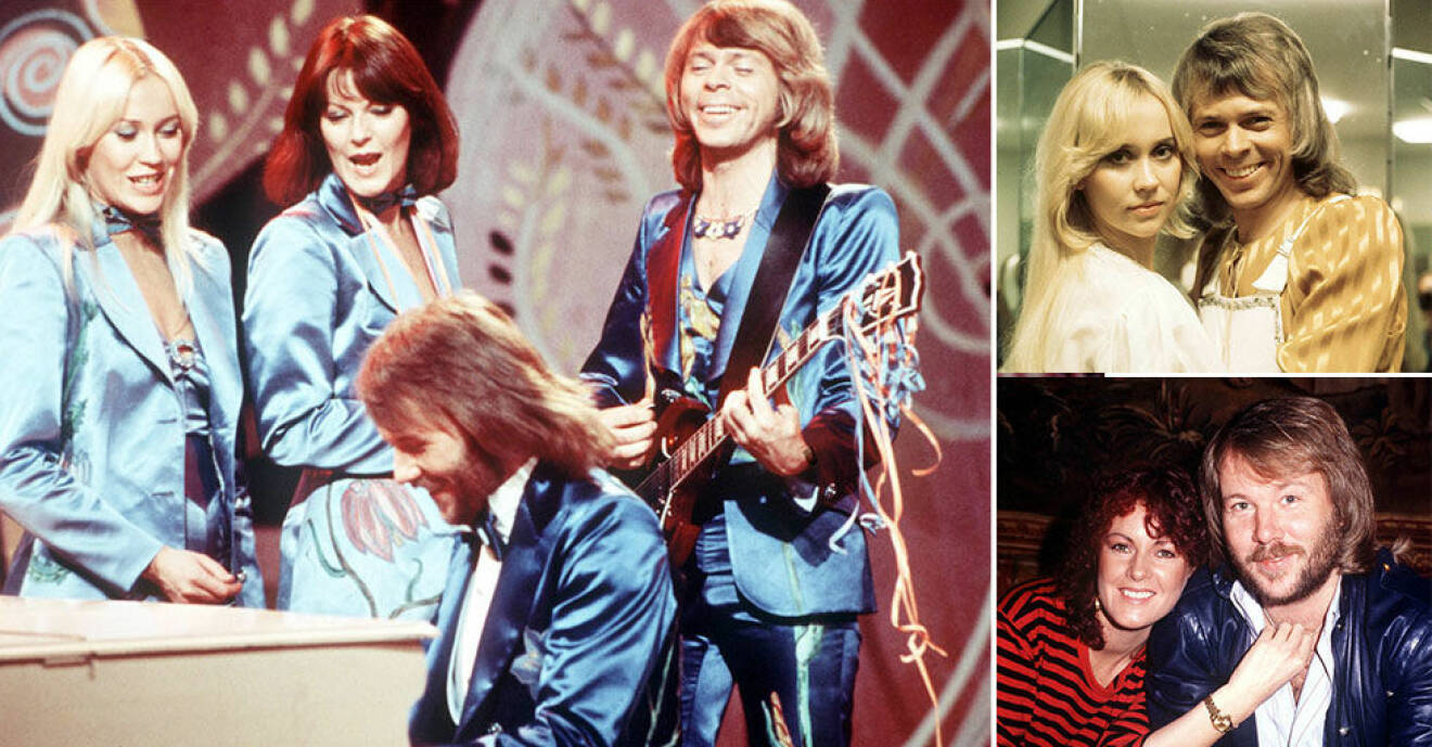 Hela ABBA-gänget när det begav sig på 70- och 80-talen.