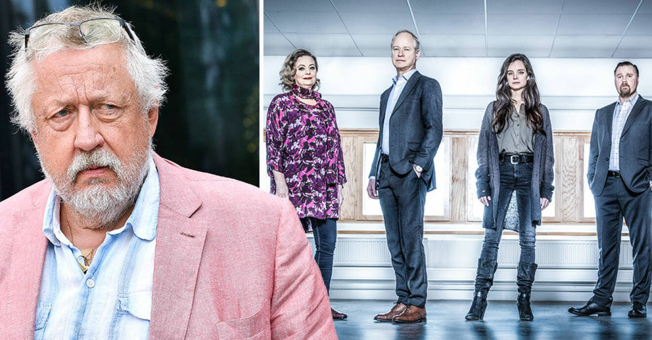 Leif GW Persson har varit delaktig i att ta fram Kanal 5s nya serie Det som göms i snö