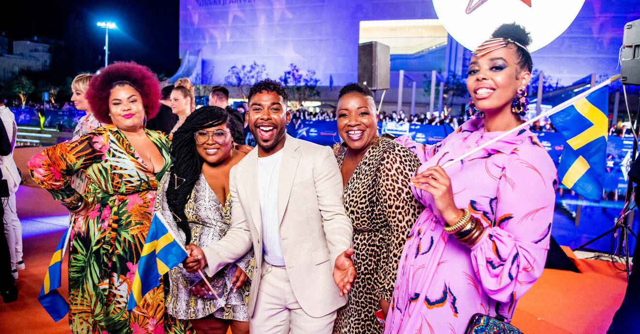 The Mamas med John Lundvik i Eurovision Song Contest.