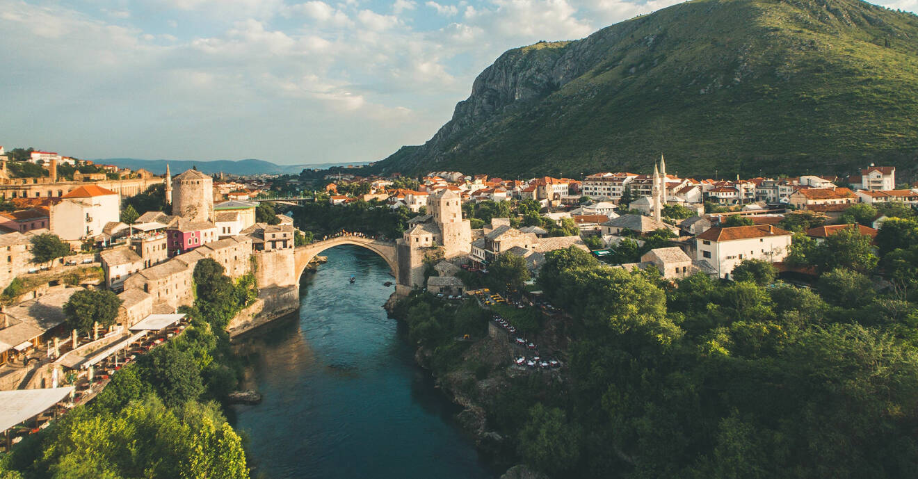 Mostar i Bosnien