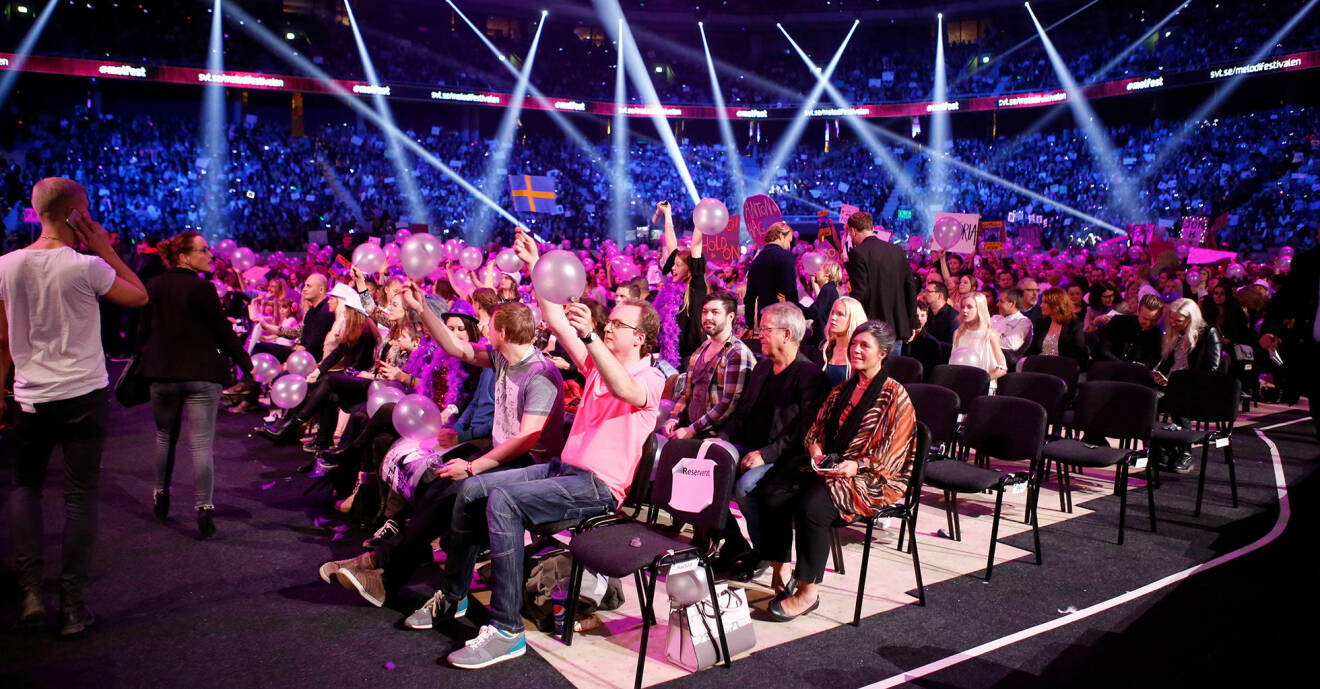 Melodifestivalen Friends arena 11 mars 2019
