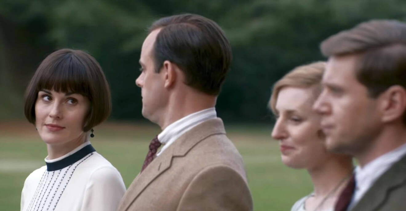 Lady Mary med flera i Downton Abbey-filmer