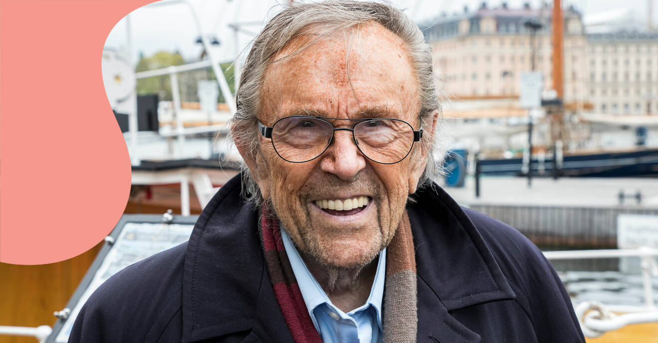Porträtt av programledaren Arne Weise, som dog 89 år gammal