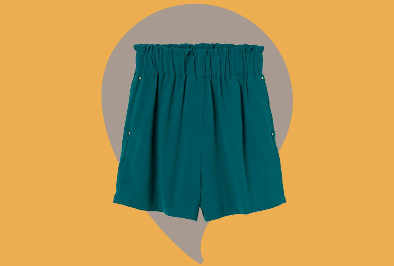 Mökgröna shorts