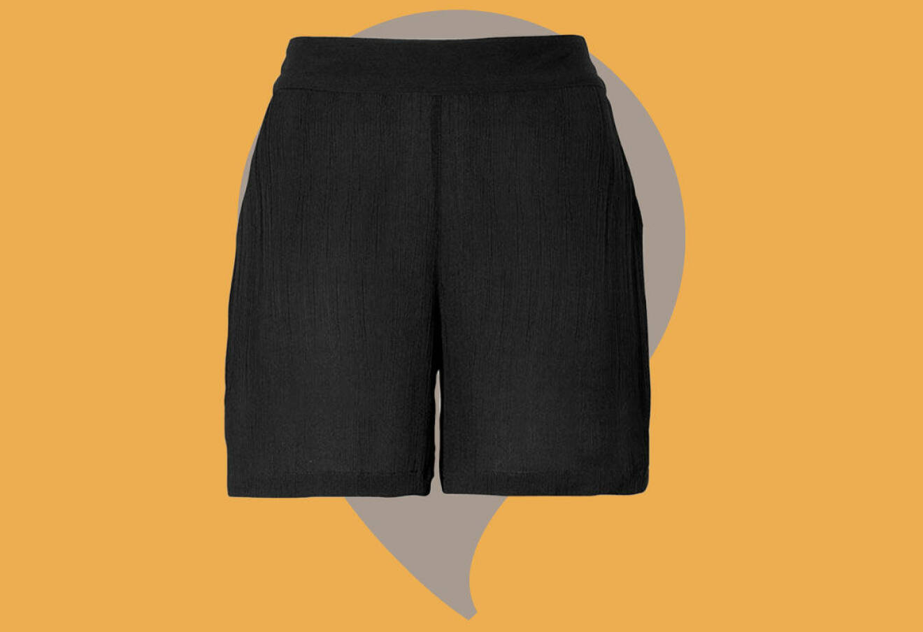 Svarta shorts