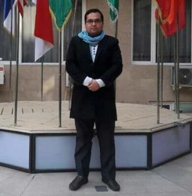 Mohammad Reza Mousavi driver organisationen Afghanistan Youth Voice Organization. Foto: Privat Mohammad Reza Mousavi driver organisationen Afghanistan Youth Voice Organization.