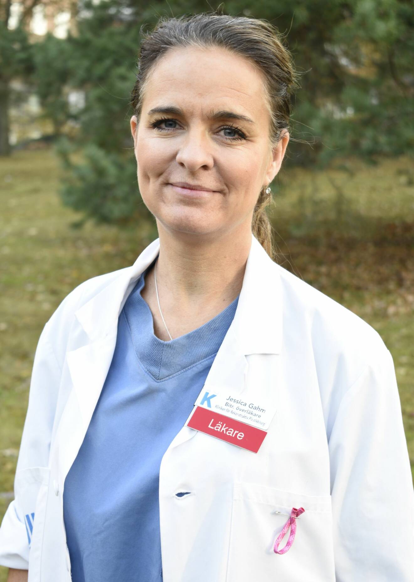 Jessica Gahm är biträdande överläkare vid Karolinska universitetssjukhuset i Stockholm.
