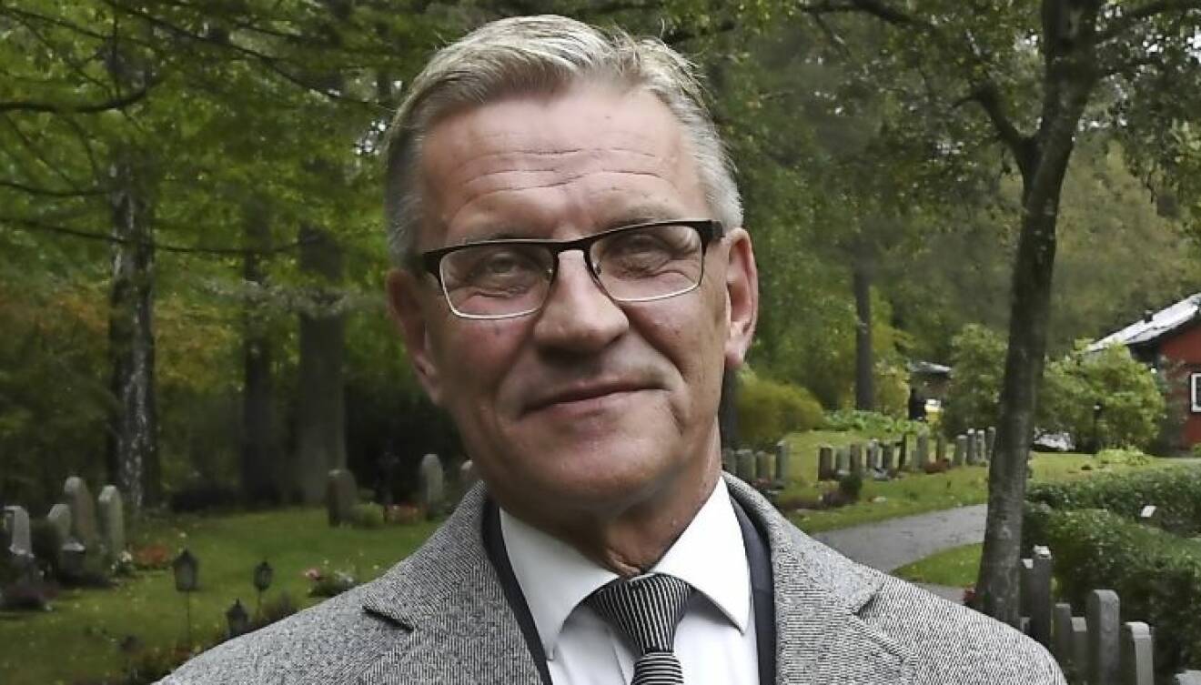Ulf Lerneus, förbundsdirektör för Sveriges Auktoriserade Begravningsbyråer.