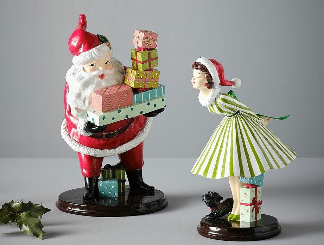 Tomte och tomteflicka Santas Kiss, från Jotex