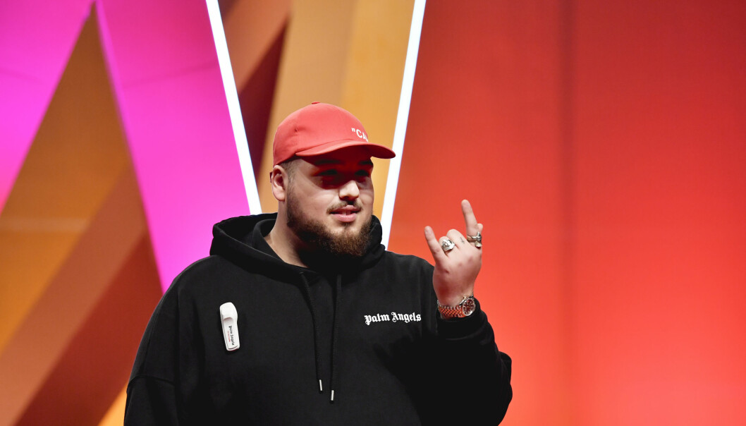 <i>Foto: Jessica Gow/TT</i> Anis don Demina är en av artisterna i Melodifestivalen 2020.