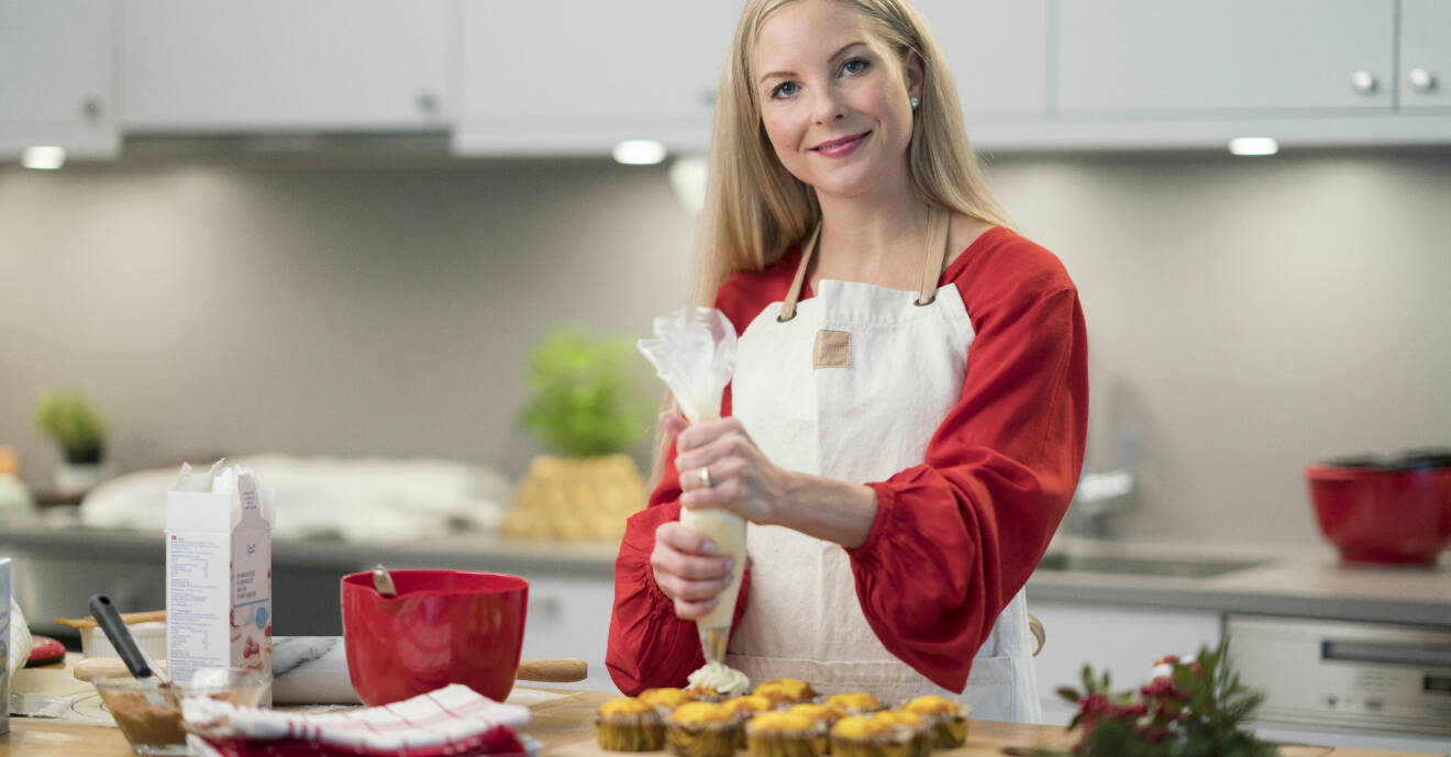 Bloggaren Anneli Bark bakar glutenfria muffins.