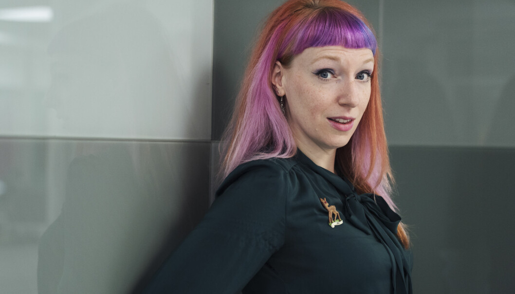 Josefin Johansson. Foto: Stina Stjernkvist/TT Josefin Johansson tävlar i På spåret i SVT 2019/2020.
