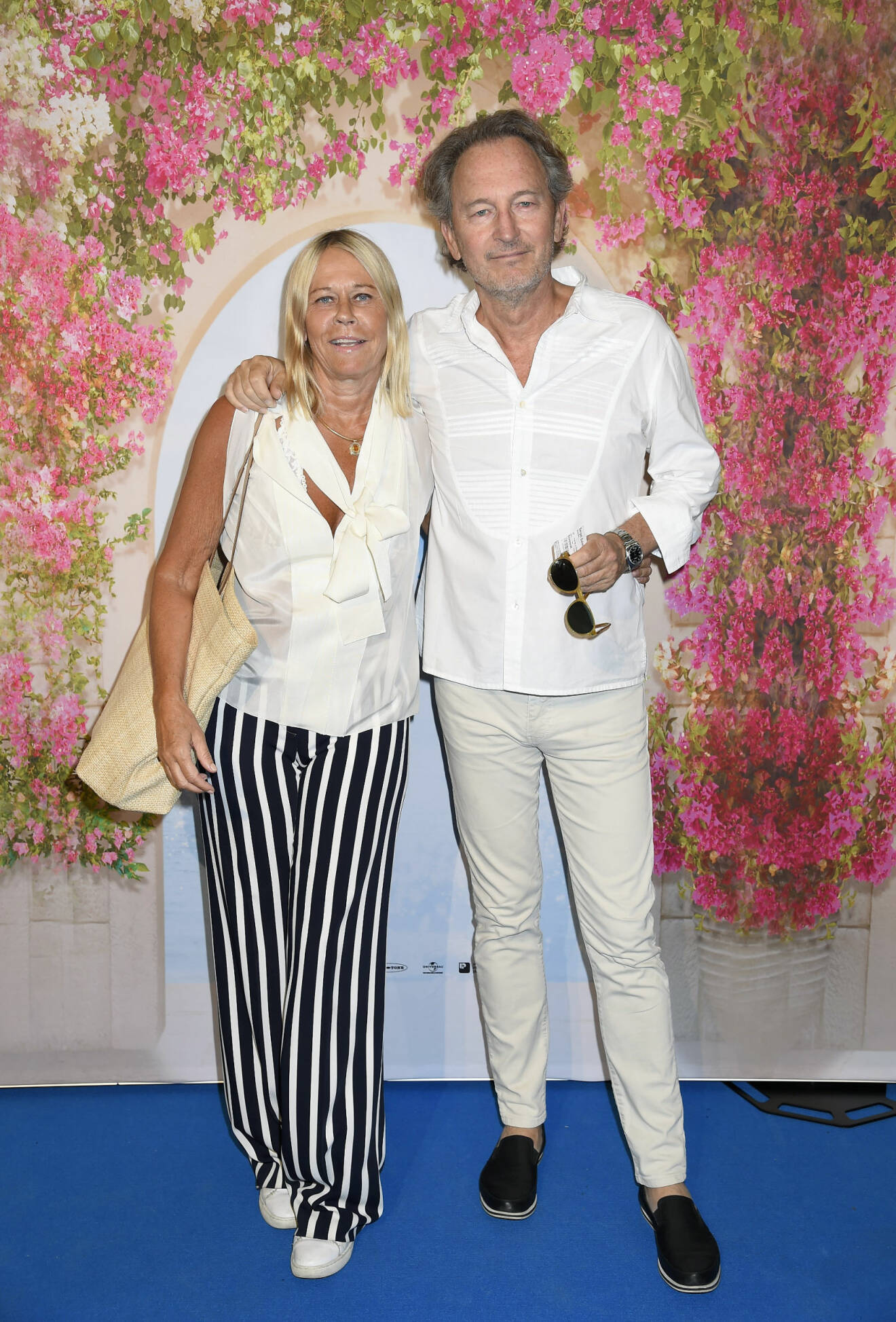 Tomas Ledin med hustrun Marie på röda mattan.