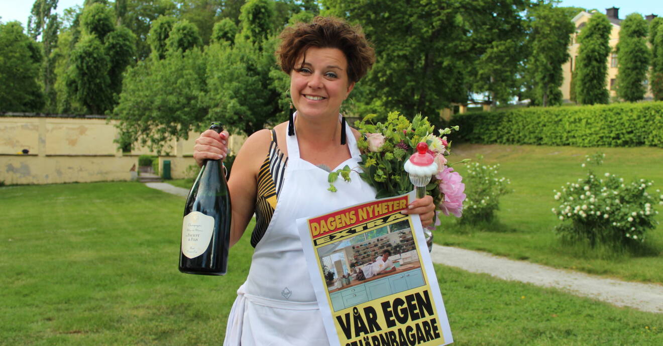 Linda Hansson vinnare av Hela Sverige bakar i TV4 2019.