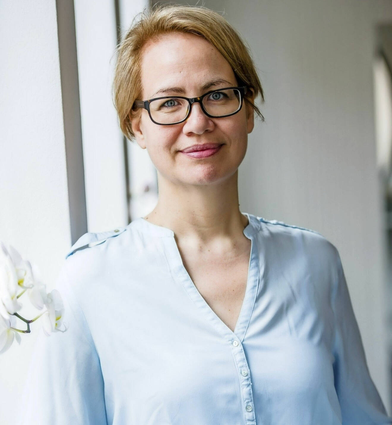 Kerstin Jeding som är legitimerad psykolog på Stressmottagningen i Stockholm.
