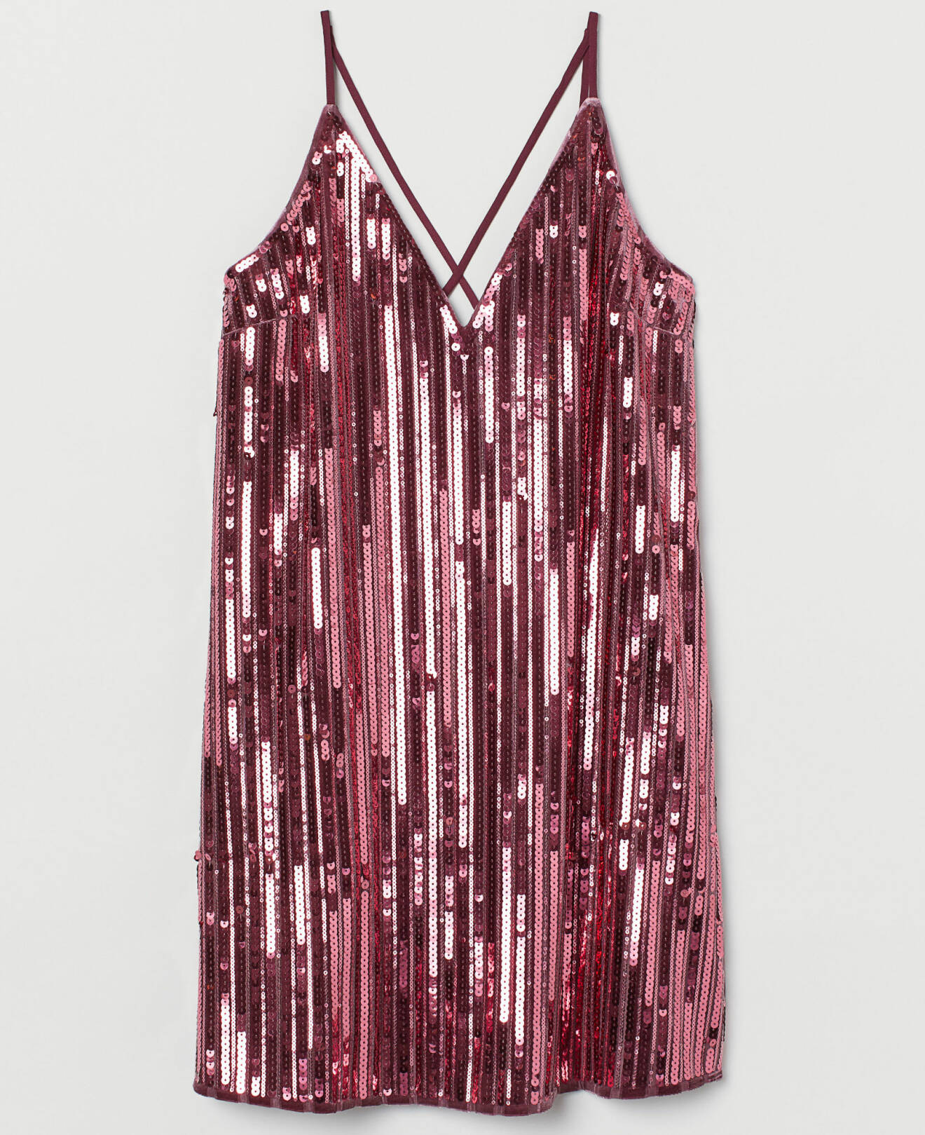 20-talsinspirerad klänning med paljetter, från H&amp;M