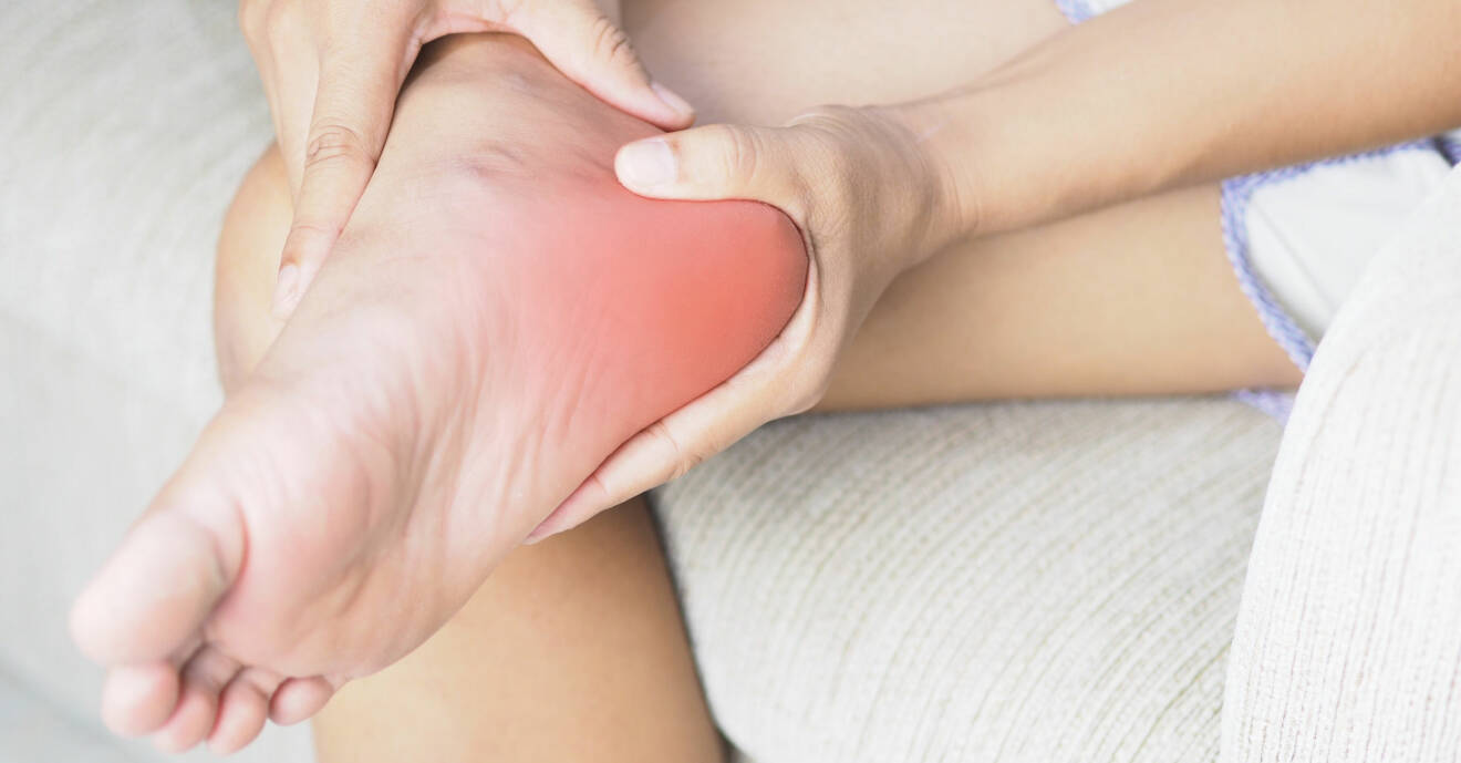 Hälsporre är en inflammation som sitter i senan under foten.
