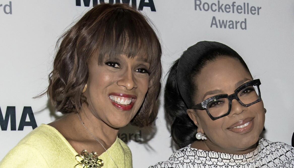 Gayle King har varit Oprahs bästa väninna sedan 1976. Oprah Winfrey och bästa vännen Gayle King.