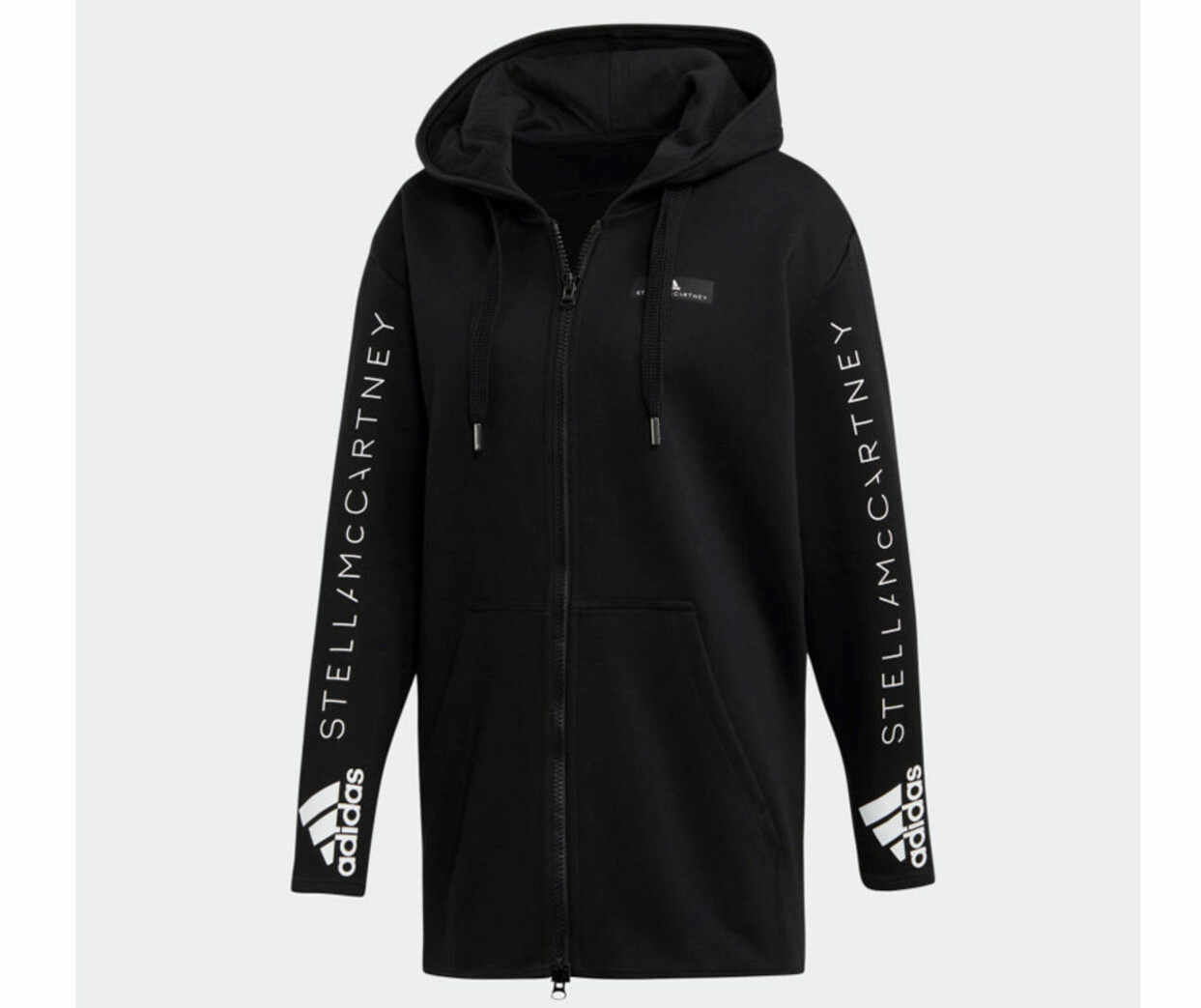 Lång hoodtröja från Adidas by Stella McCartney