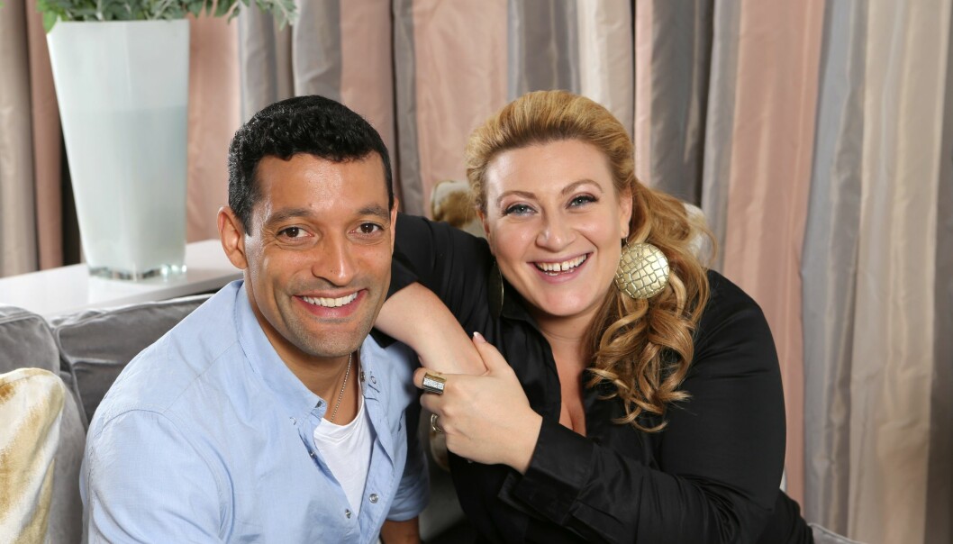 Rennie Mirro och Sarah Dawn Finer. Foto: Charles Hammarsten/TT Syskonen Rennie Mirro och Sarah Dawn Finer 2012