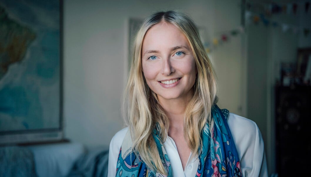 Katarina Blom är leg psykolog och författare till boken <i>Lycka på fullt allvar. </i>Foto: Privat Katarina Blom är leg psykolog och författare till boken Lycka på fullt allvar.
