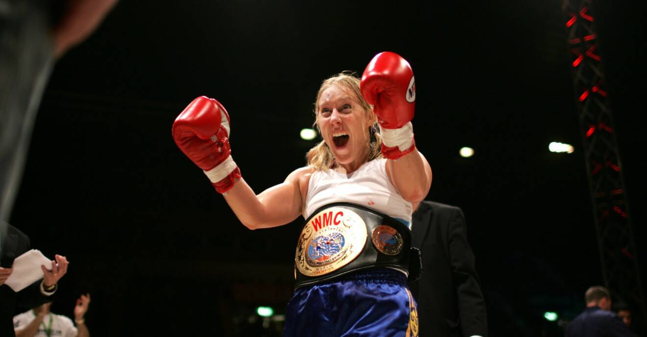 Pernilla Johansson, thaiboxare och polis.