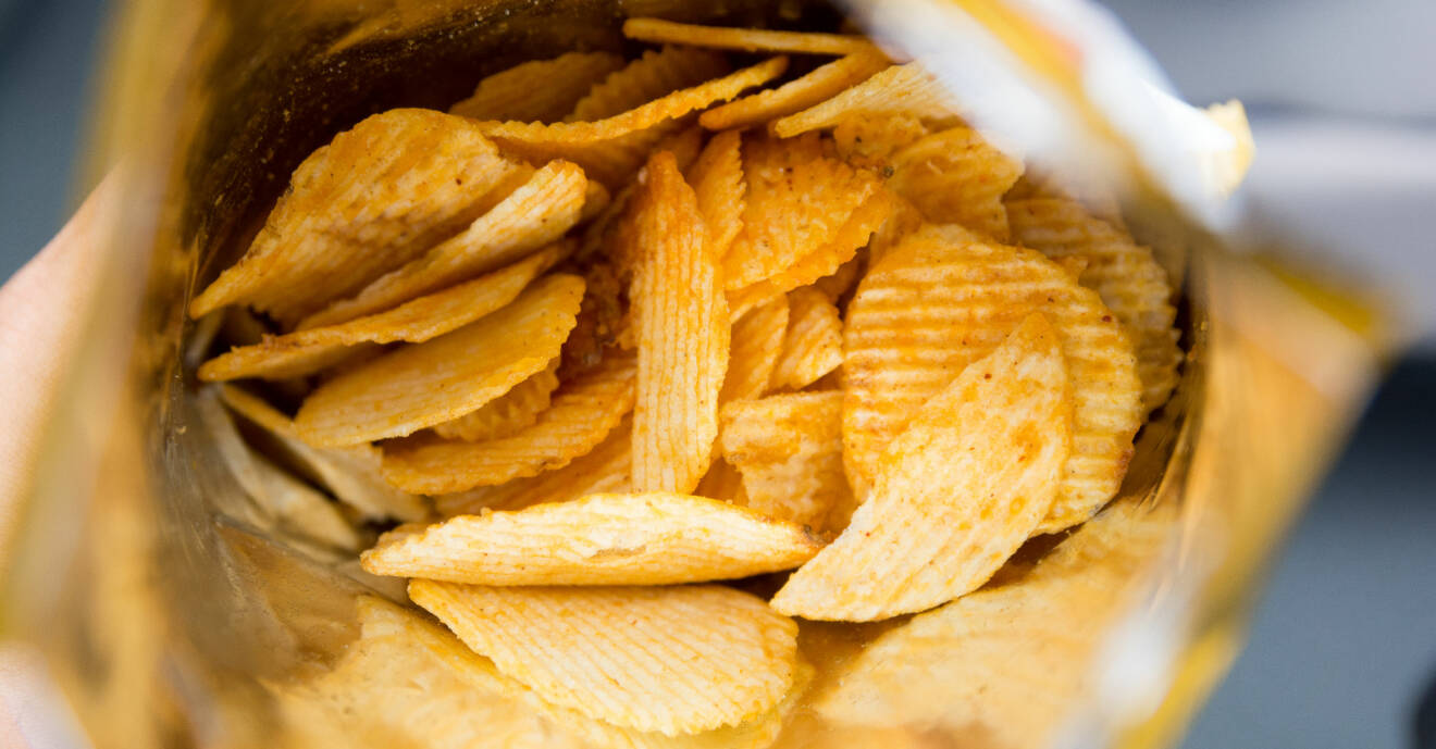 Chips i chipspåse.