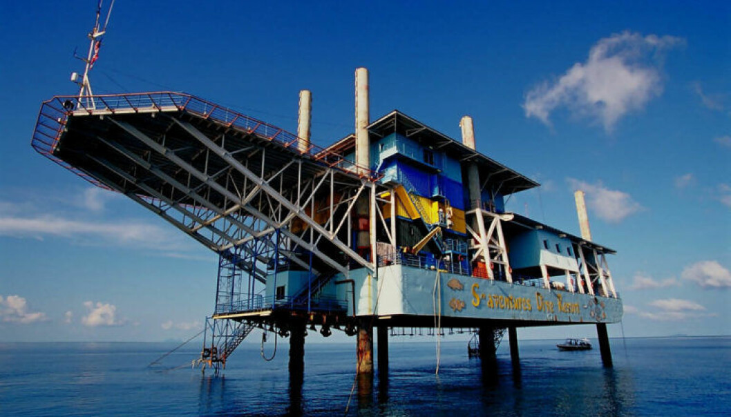 <i>Foto: Oil rig hotel</i>
