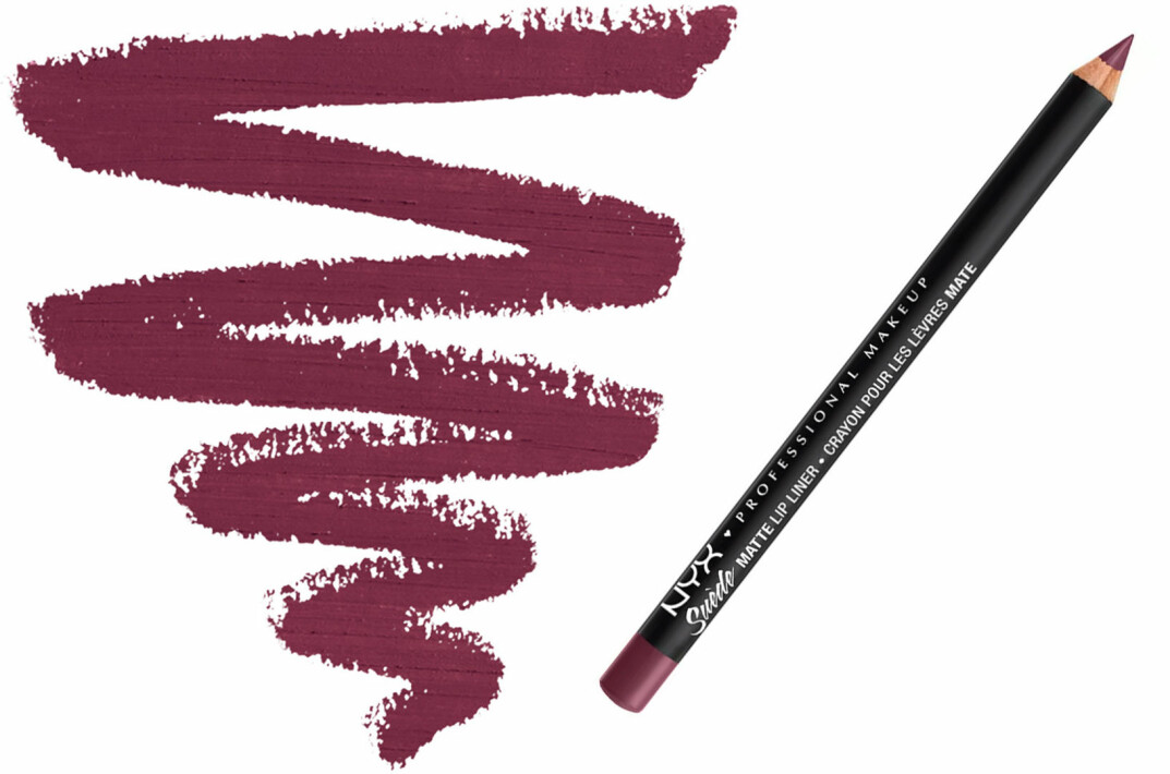 Lipliner Suede Matte Lip från Nyx